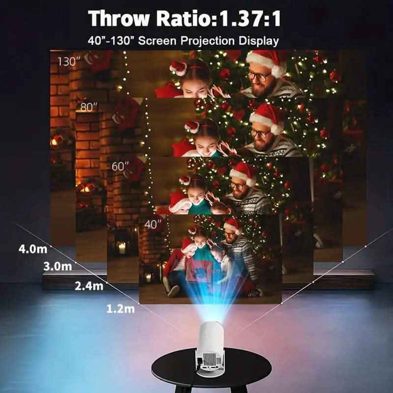 HY300 Pro Mini Portable Projector