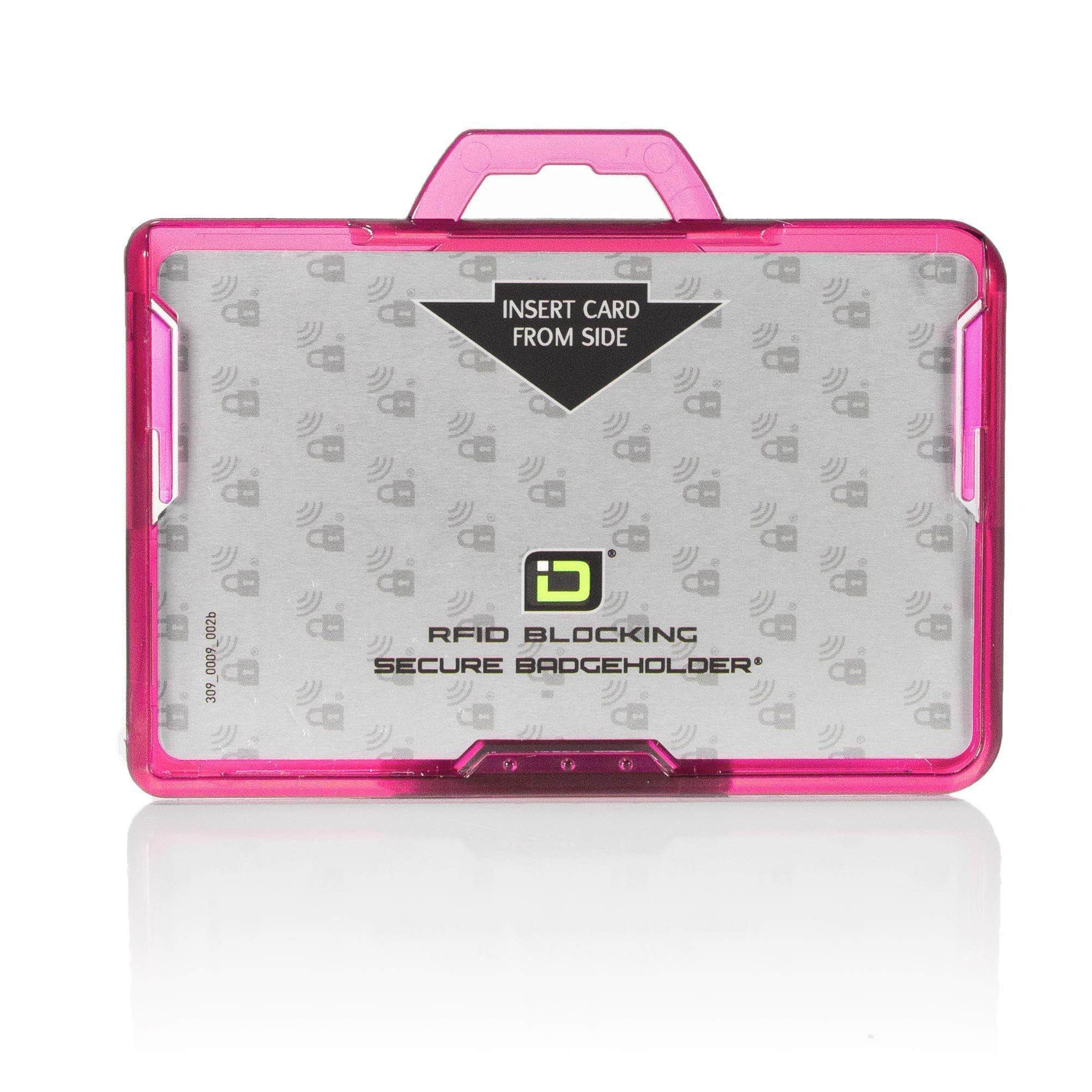 Secure Badge Holder Lite ™ Landscape 1 ID Card Holder