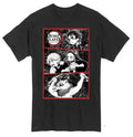 Demon Slayer - Group Gritty Panels T-Shirt