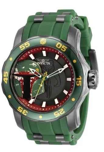 INVICTA STAR WARS MANDALORIAN BOBA FETT LIMITED EDITION QUARTZ 48MM WATCH