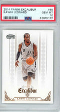 Graded 2014 Panini Excalibur Kawhi Leonard #85 Basketball Card PSA 10 Gem Mint