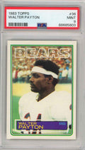 Graded 1983 Topps Walter Payton #36 Football Card PSA 9 Mint
