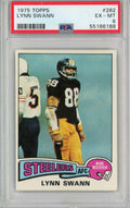 Graded 1975 Topps Lynn Swann #282 Rookie RC Football Card PSA 6 EX-MT