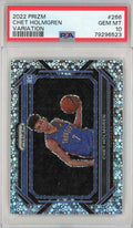 Graded 2022 Prizm Chet Holmgren #266 Variation Rookie RC Basketball Card PSA 10 Gem Mint