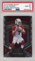 Graded 2019 Panini Select Kyler Murray #1 Rookie Selections RC Football Card PSA 10 Gem Mint