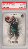 Graded 2012-13 Upper Deck UD SP Authentic Draymond Green #33 Rookie RC Basketball Card PSA 10 Gem Mint