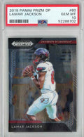 Graded 2019 Panini Prizm DP Lamar Jackson #60 Rookie RC Football Card PSA 10 Gem Mint
