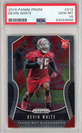 Graded 2019 Panini Prizm Devin White #312 Rookie RC Football Card PSA 10 Mint