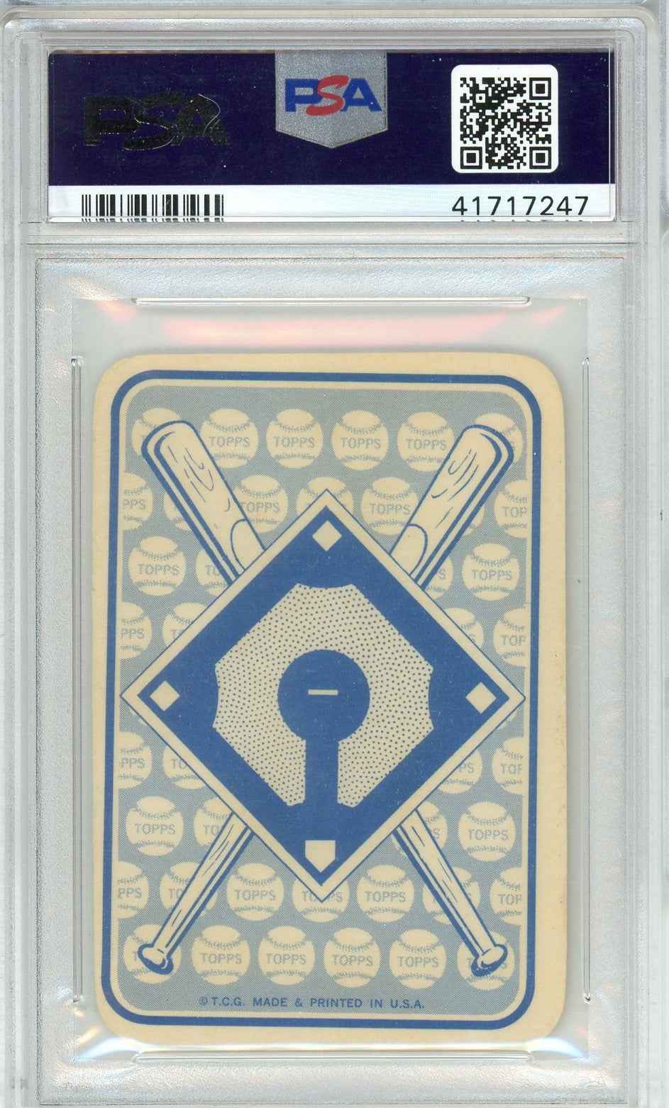 Graded 1968 Topps Game Willie Mays #8 Baseball Card PSA 4 VG-EX