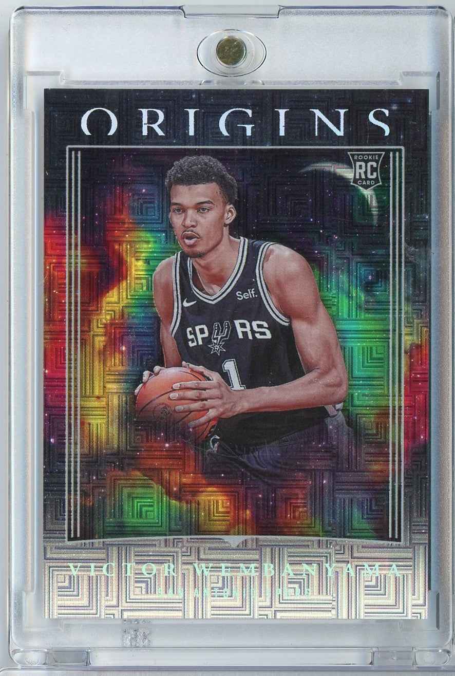 2023 Panini Origins Victor Wembanyama #86 Tessellated Case Hit SSP Rookie RC Basketball Card