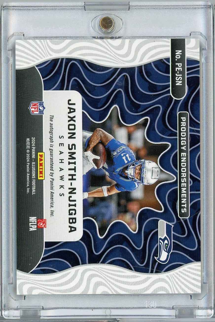 2024 Panini Illusions Jaxon Smith-Njigba #PEJSN /99 Auto Football Card