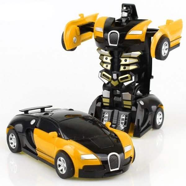 Inertial Impact Deformation Robot Toy