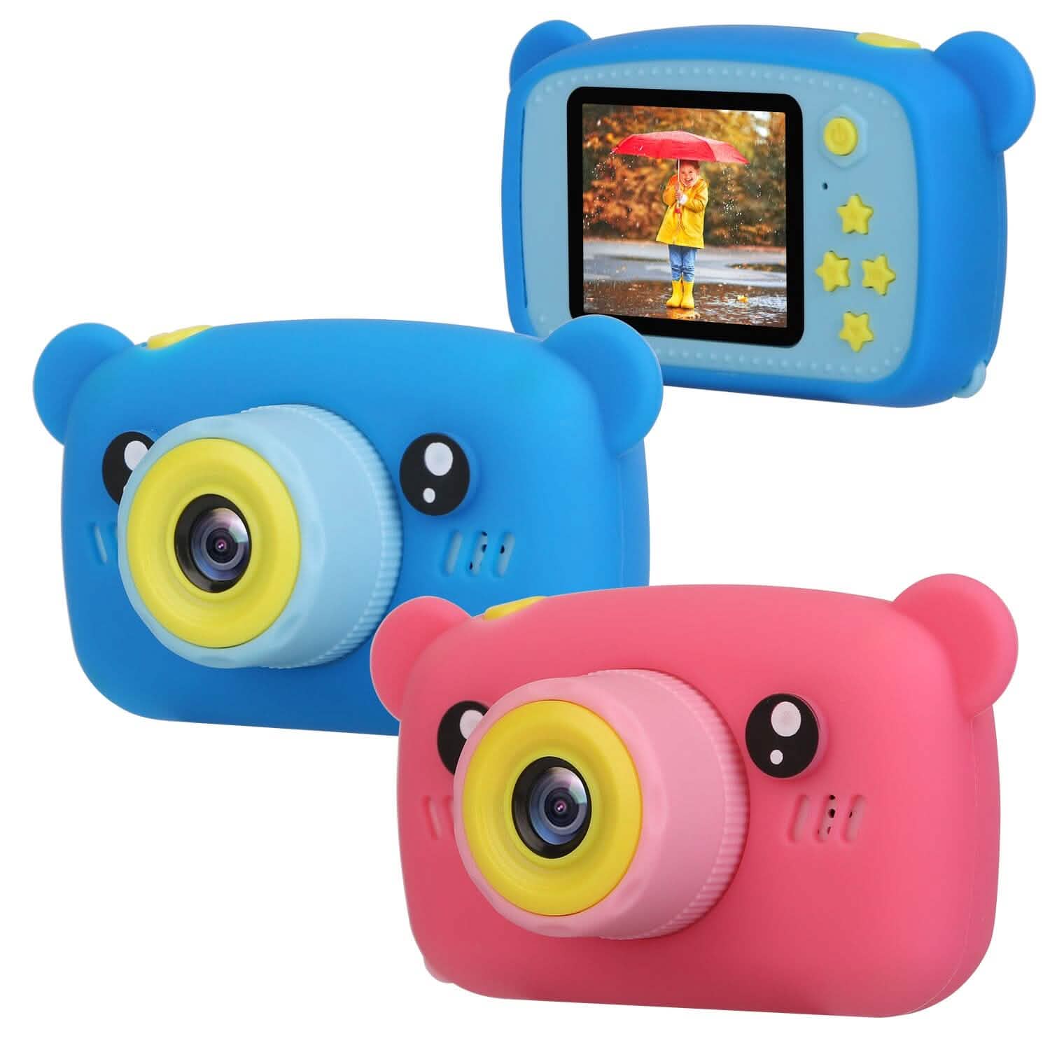 Kids Digital Camera with 2" Screen 4x Digital Zoom