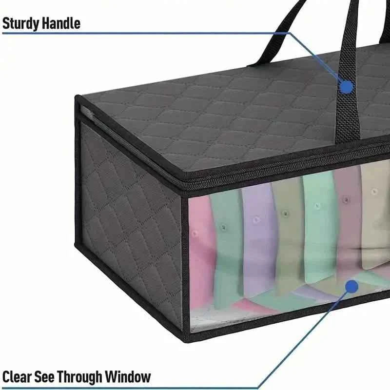 Large Under Bed Storage Bag with Zips