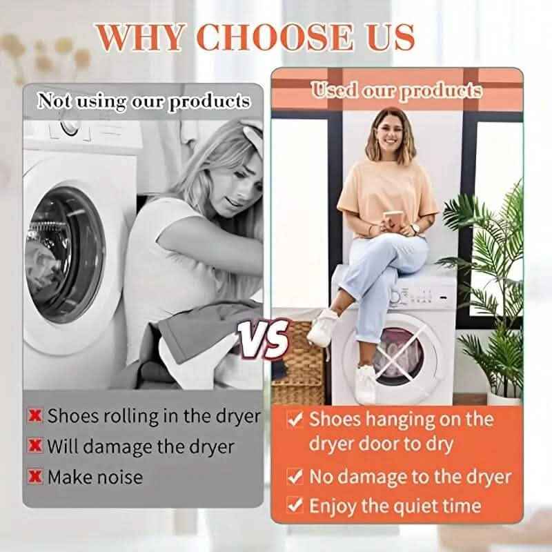 Laundry Sneaker Dryer Door Net Bag