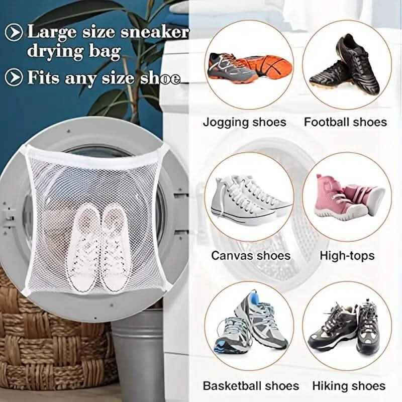 Laundry Sneaker Dryer Door Net Bag