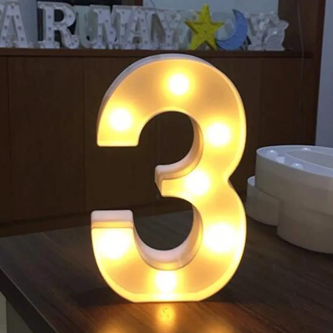 LED Alphabet Light