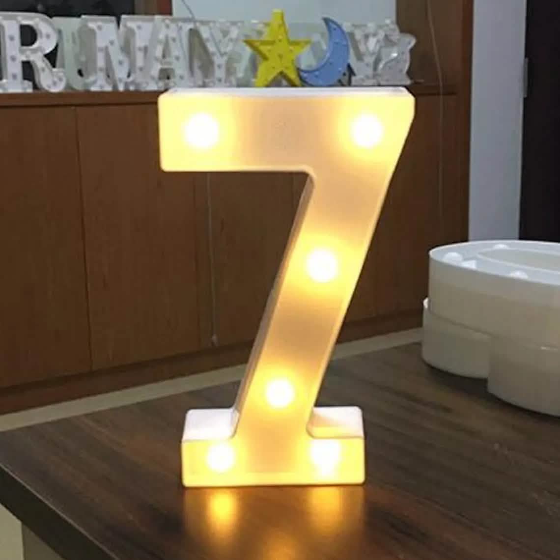 LED Alphabet Light