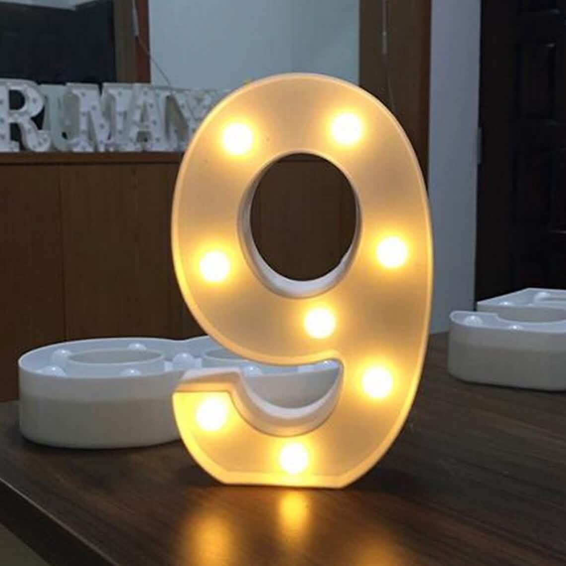 LED Alphabet Light