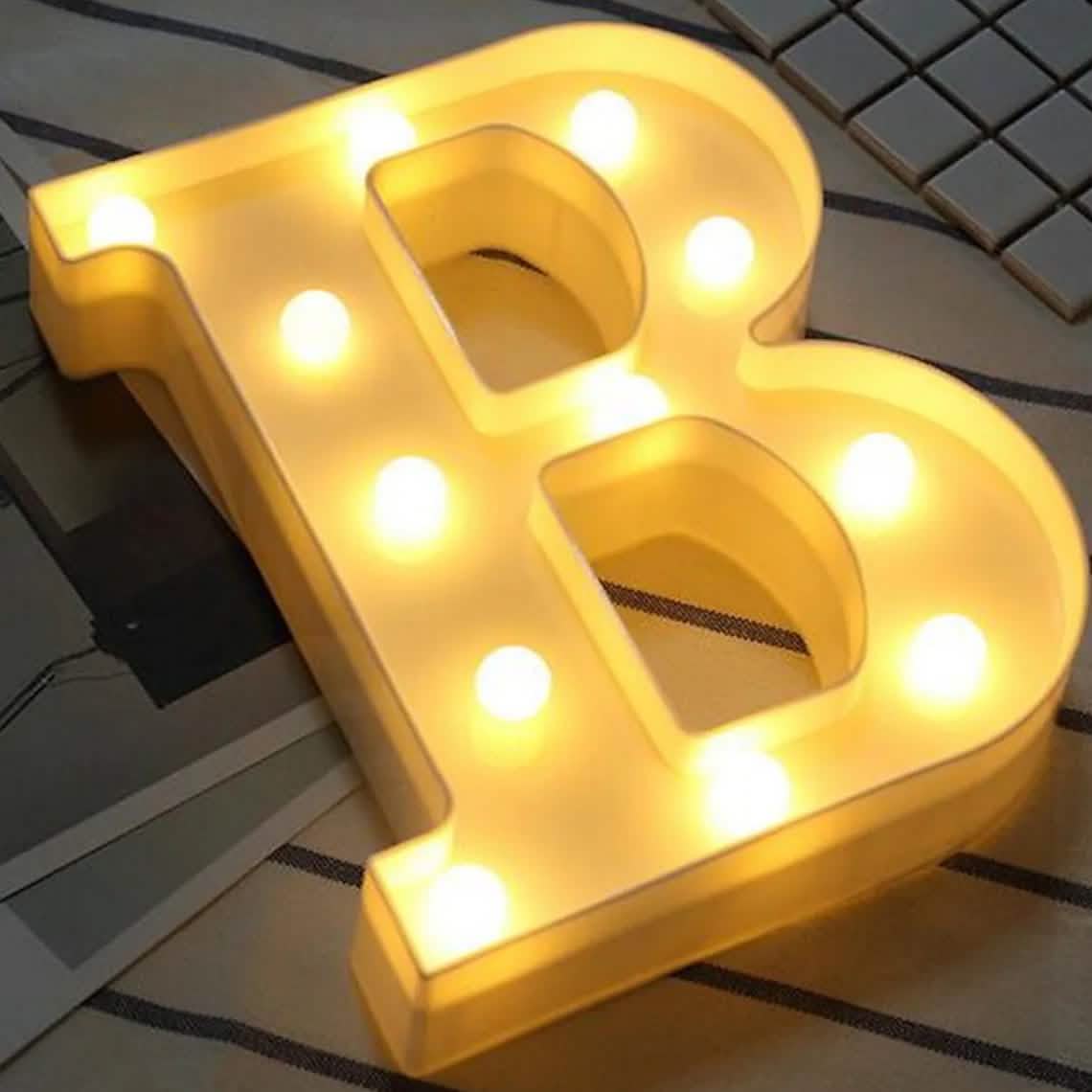 LED Alphabet Light