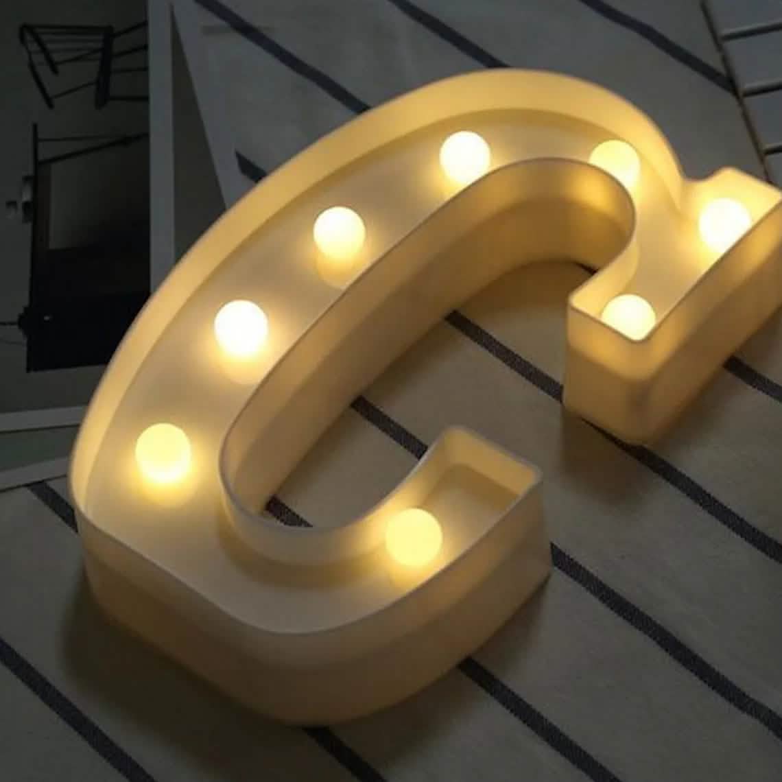 LED Alphabet Light