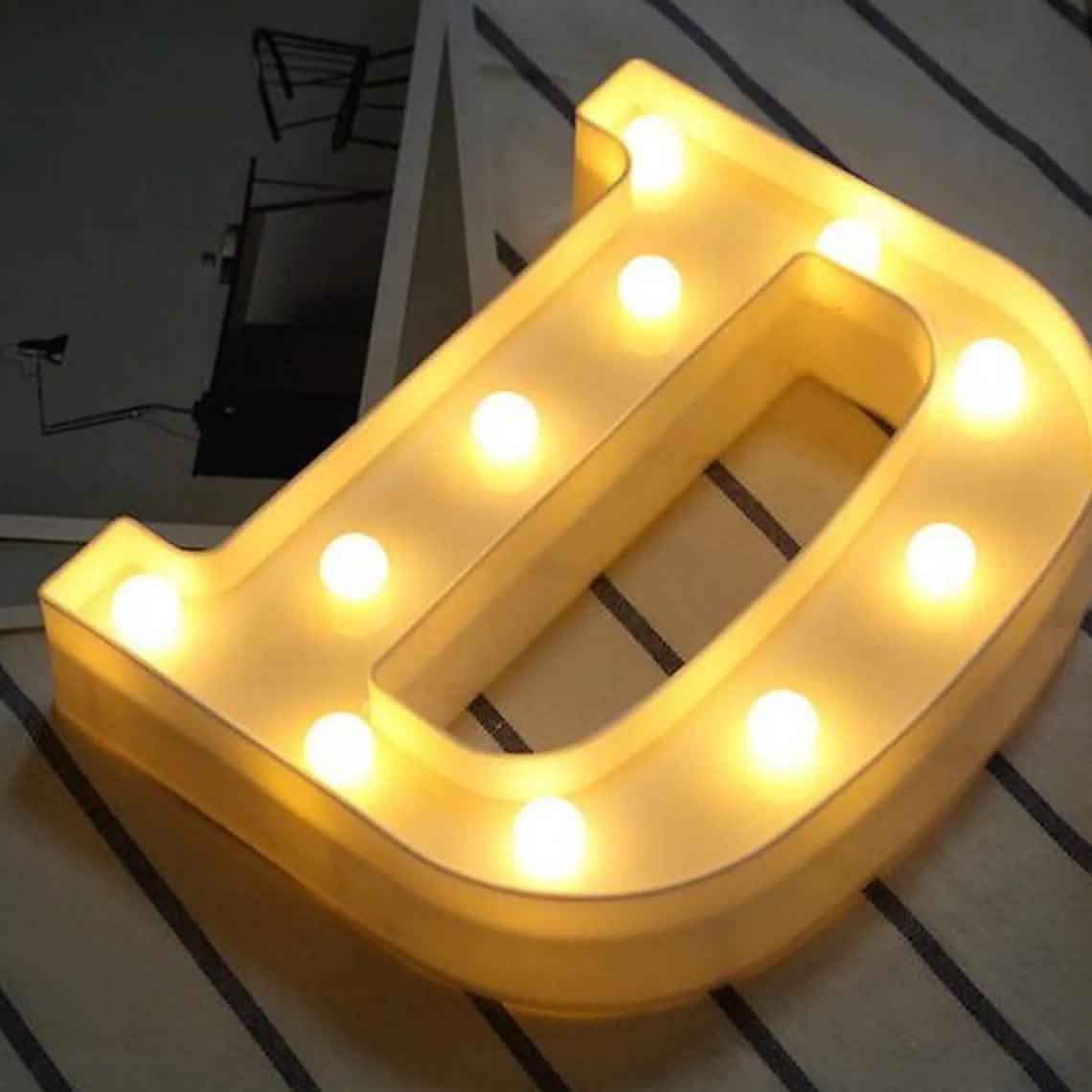 LED Alphabet Light