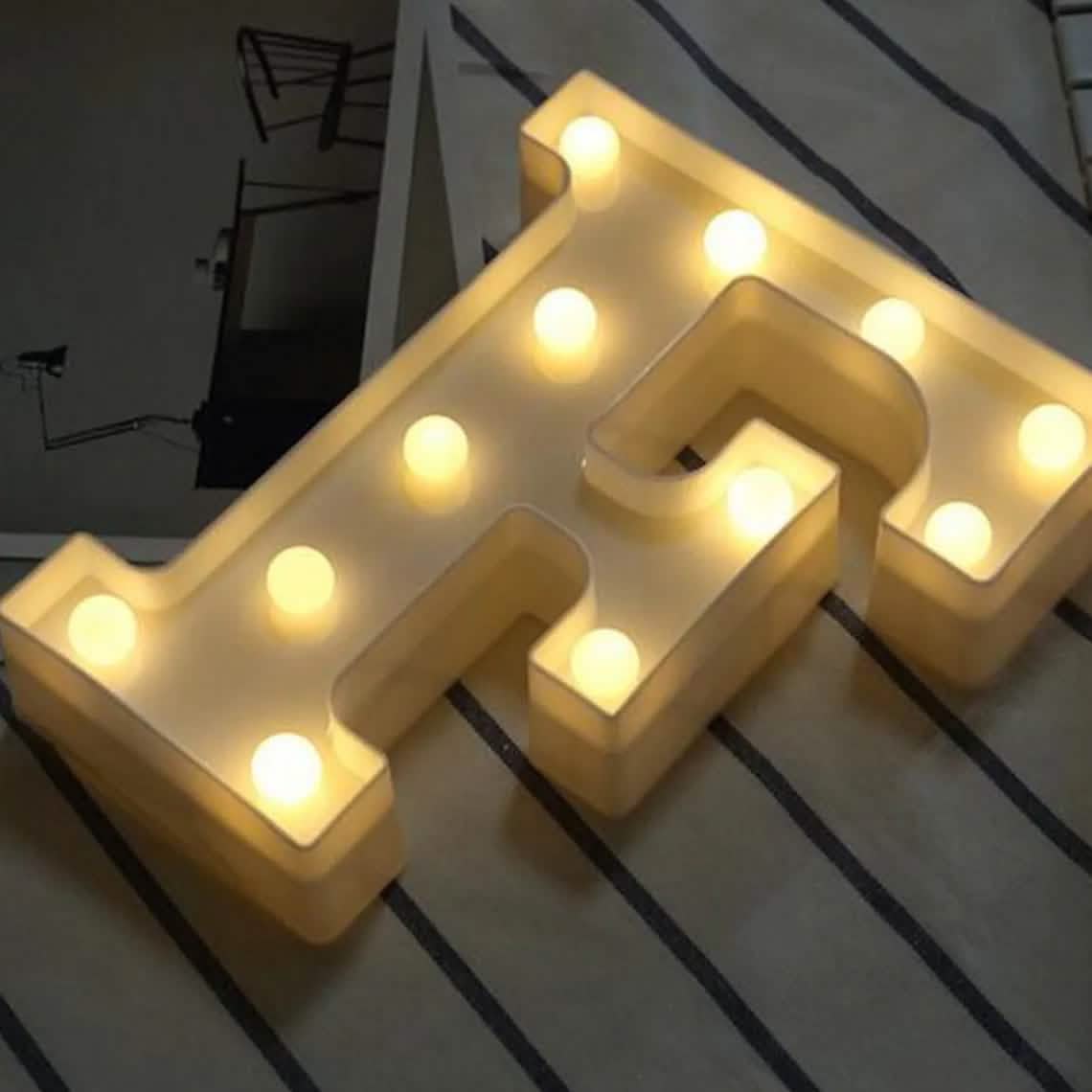 LED Alphabet Light