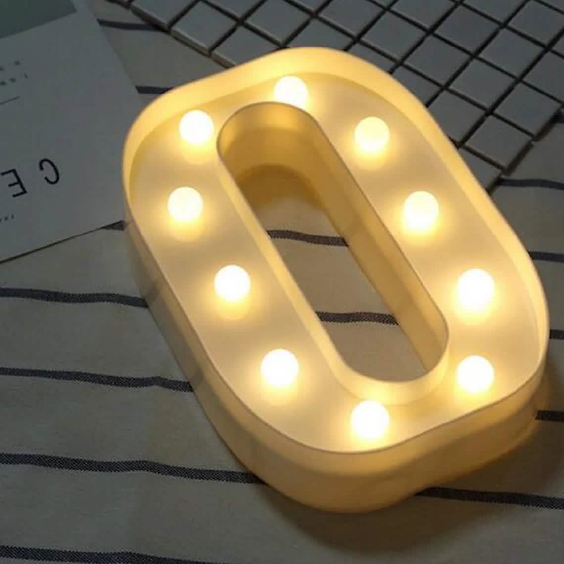LED Alphabet Light