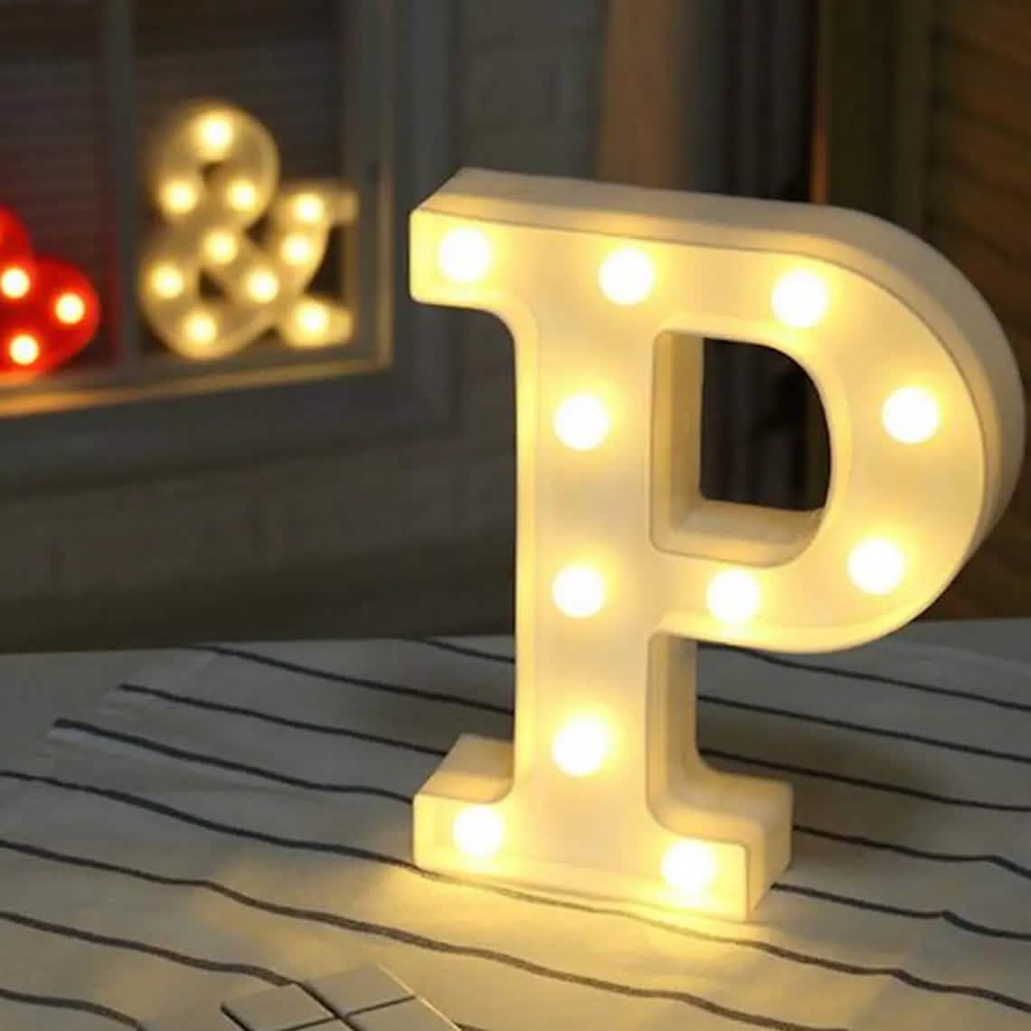 LED Alphabet Light