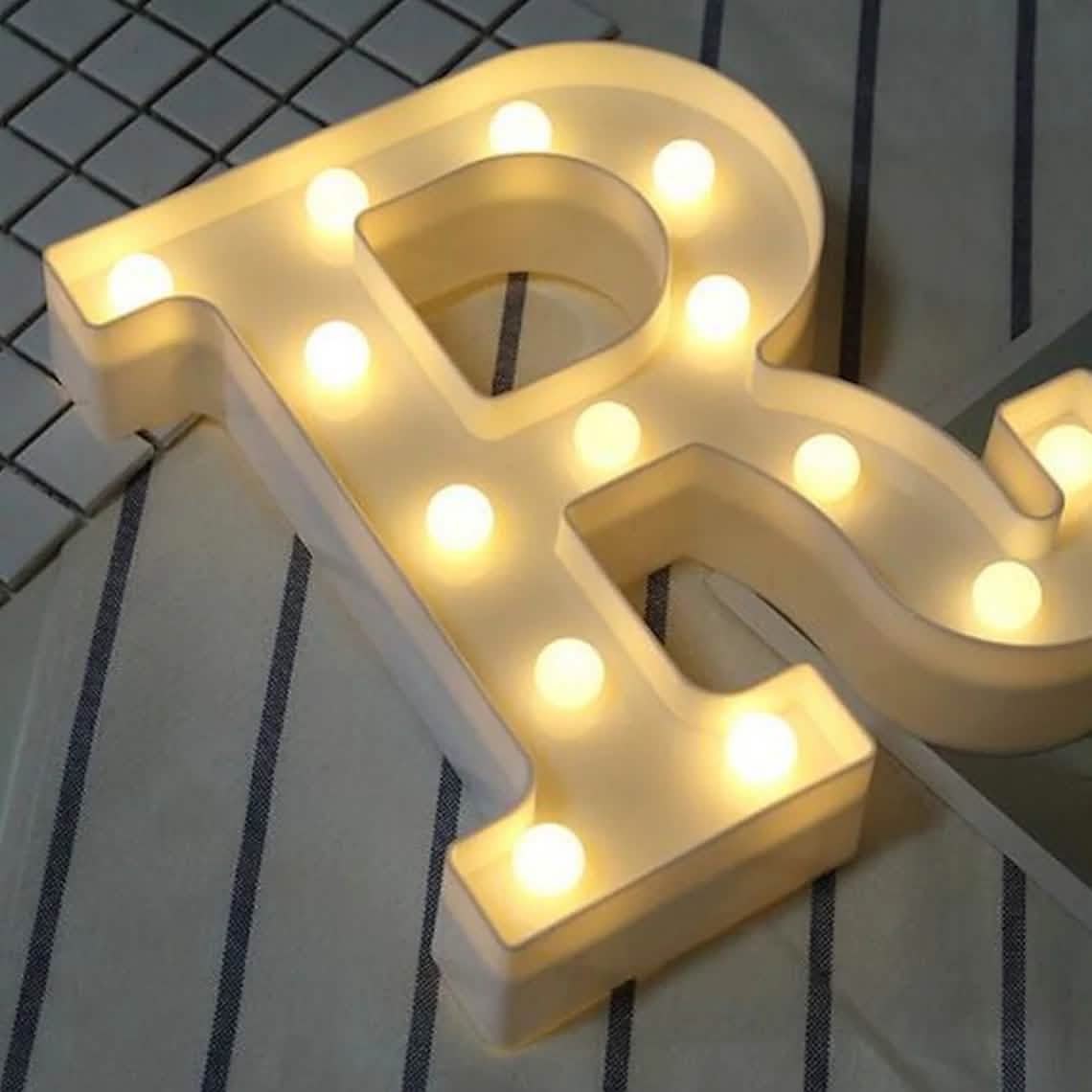 LED Alphabet Light