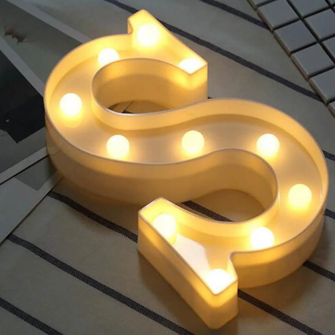 LED Alphabet Light