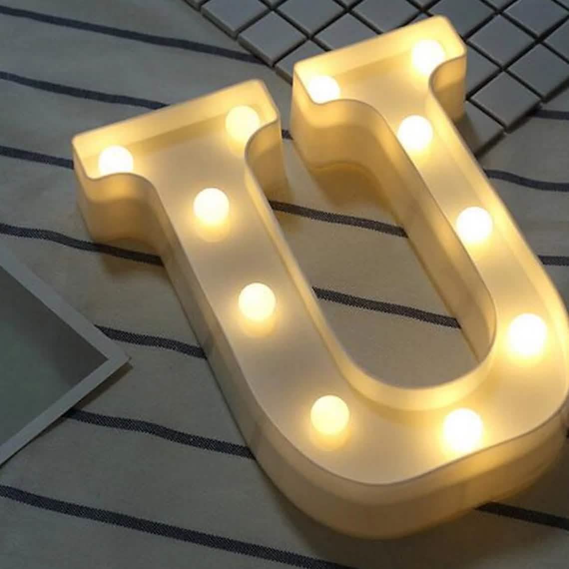 LED Alphabet Light