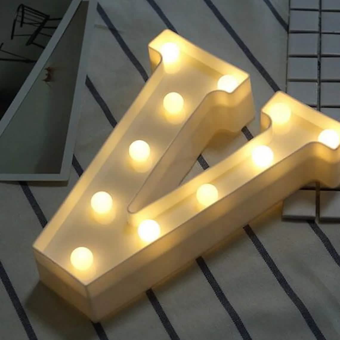 LED Alphabet Light
