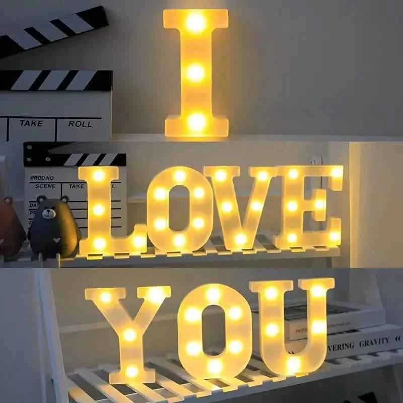 LED Alphabet Light