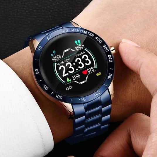 LIGE Steel Band Smart Watch