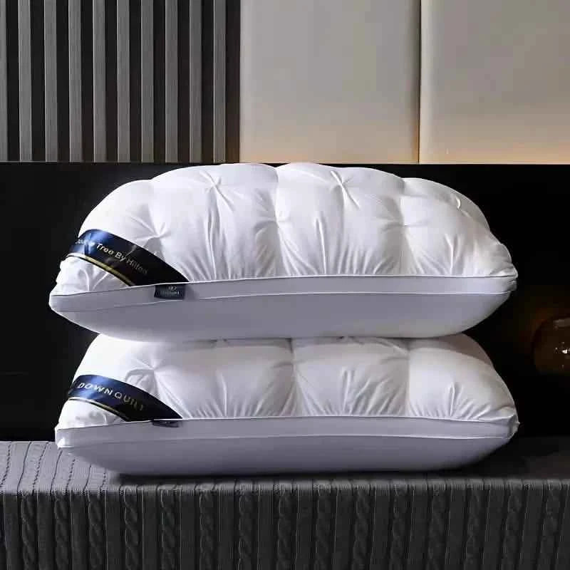 Luxury 5-Star Hotel Quality Pillow Hypoallergenic Polyester Cover