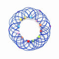 Mandala Decompression Flower Basket & Steel Ring Sensory Toys