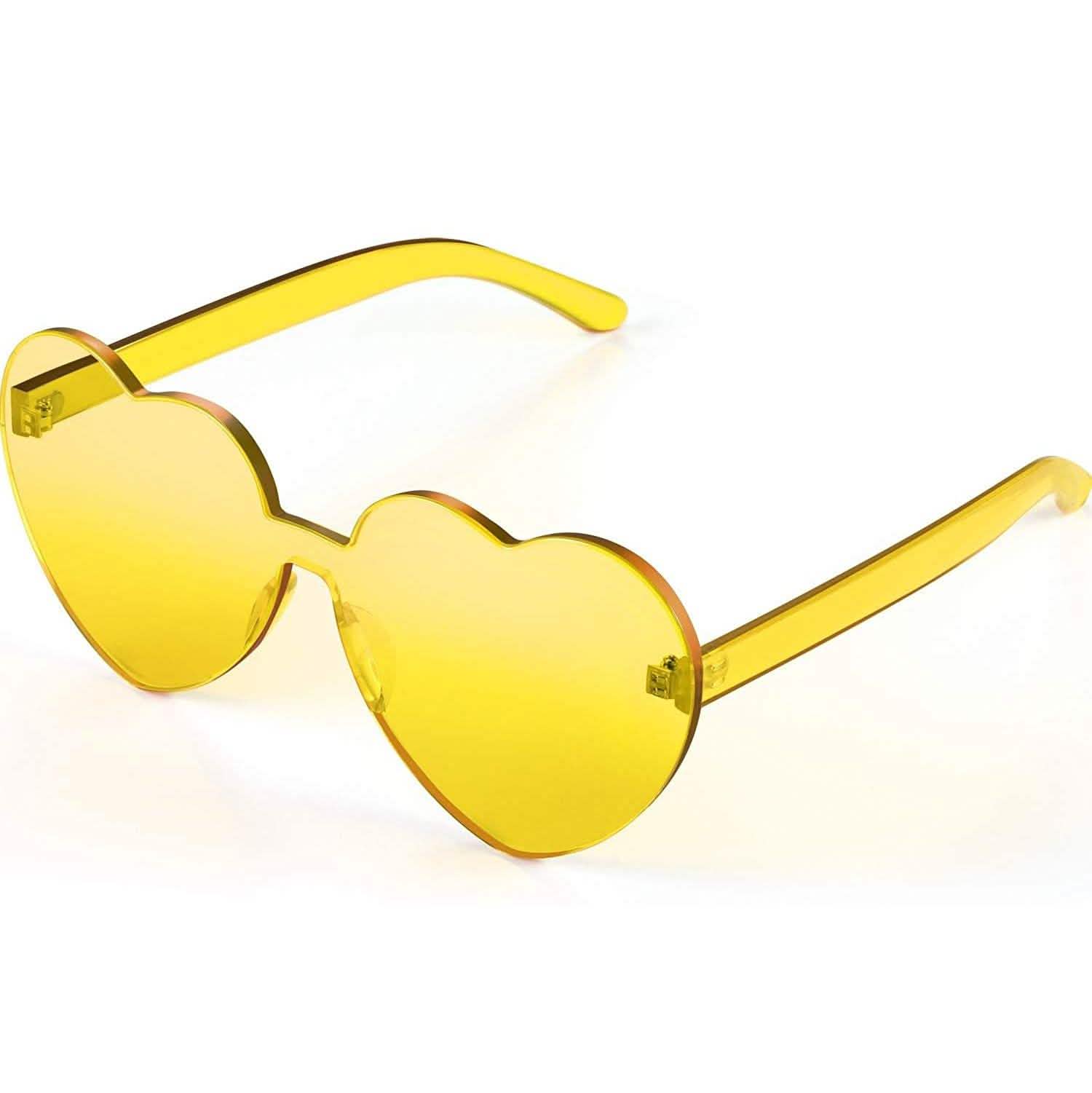 Maxdot Heart Shape Sunglasses Party Sunglasses