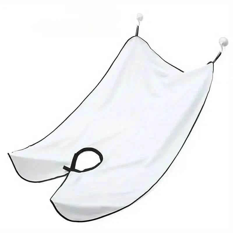 Men's Beard Shaving Apron - Grooming Accessories with Two Suction Cups