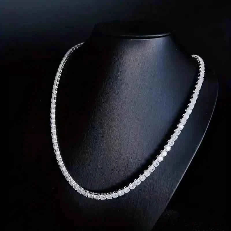 Men's Elegant Diamond Cubic Zirconia Necklace Chain