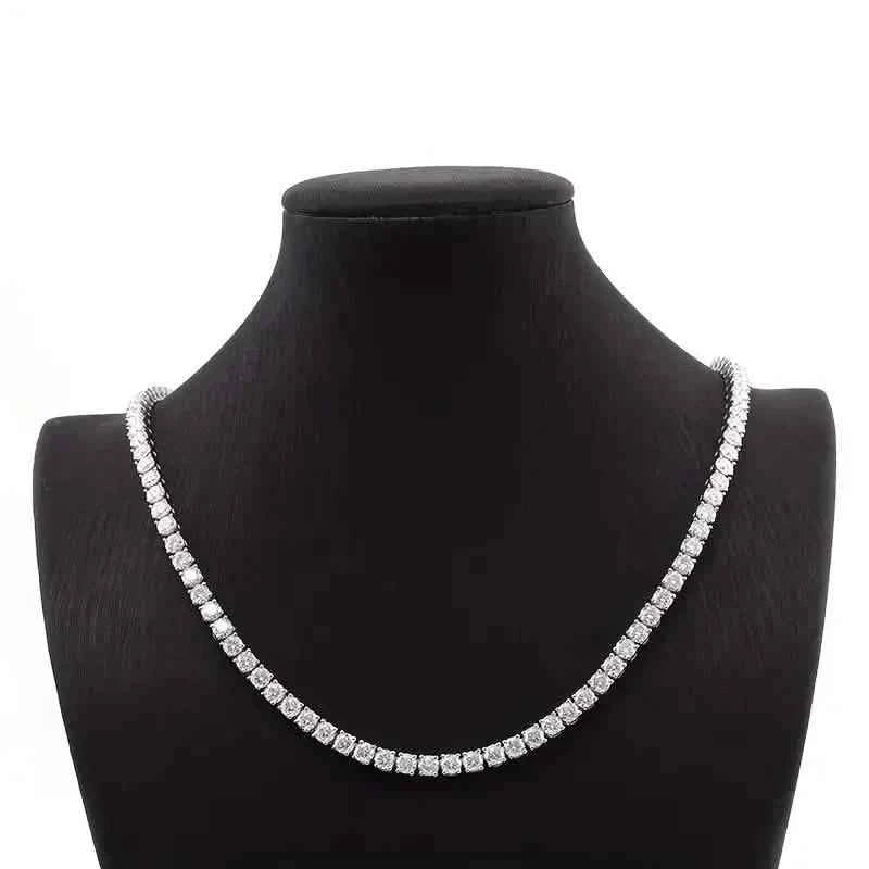 Men's Elegant Diamond Cubic Zirconia Necklace Chain