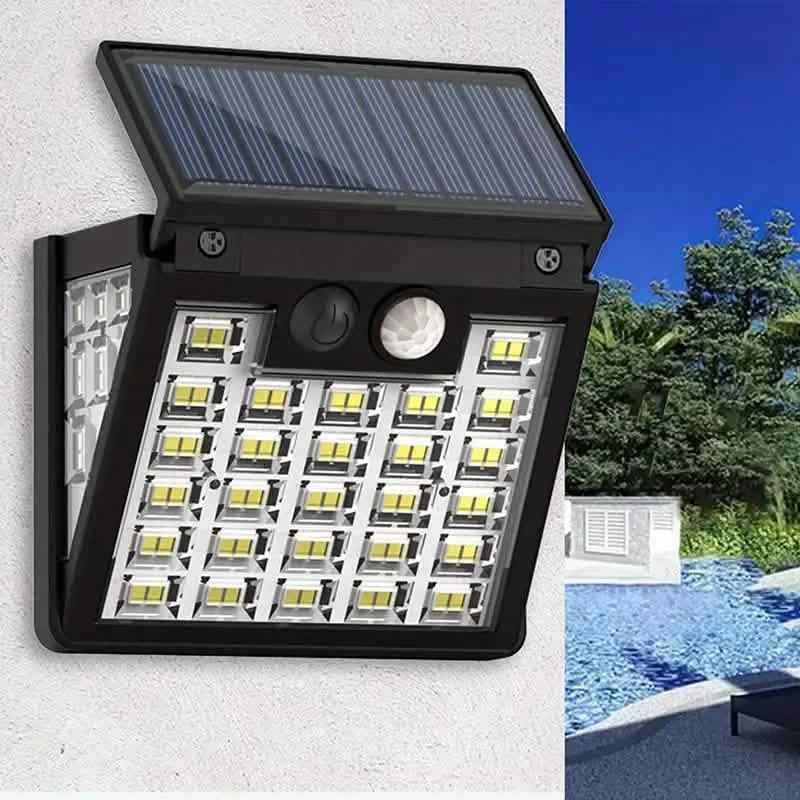 Motion Sensor Solar Street Light - Dusk to Dawn, Energy Efficient LED Lamp