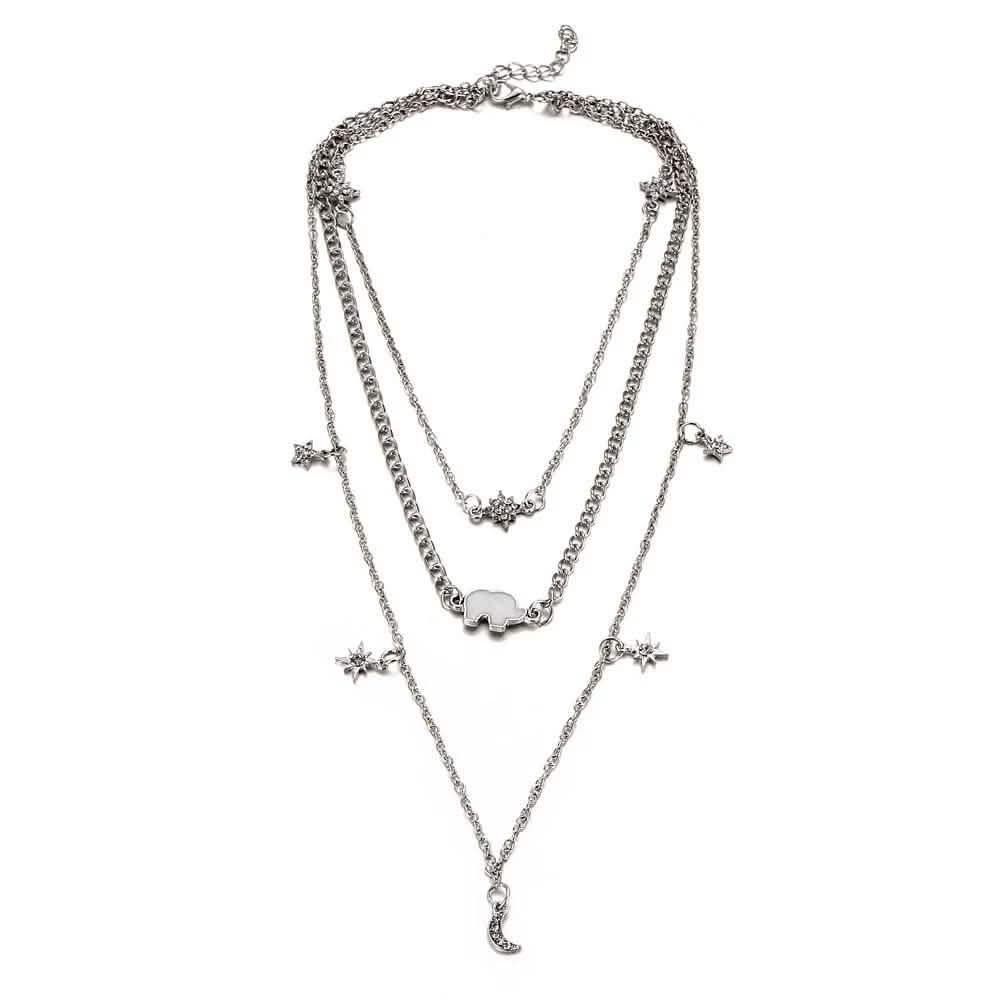 Multi-layer Necklace Clavicle Chain