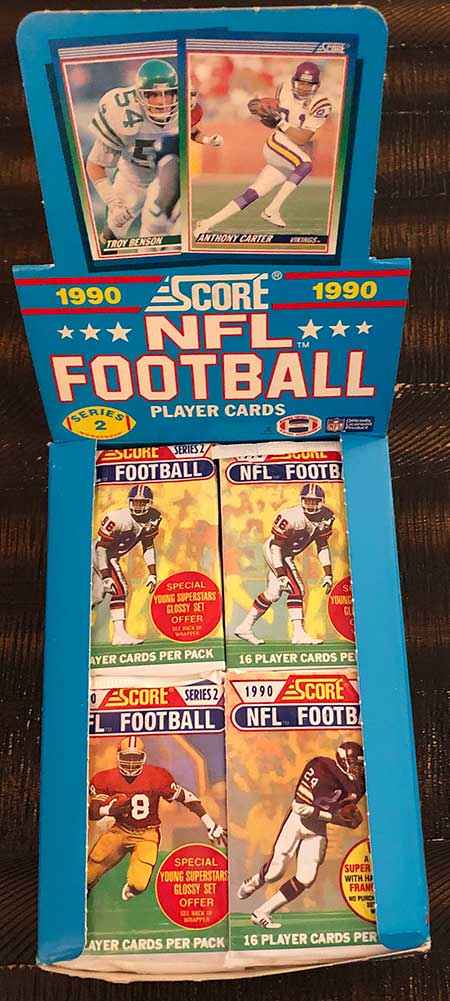1990 Score Football Series 2 Pack