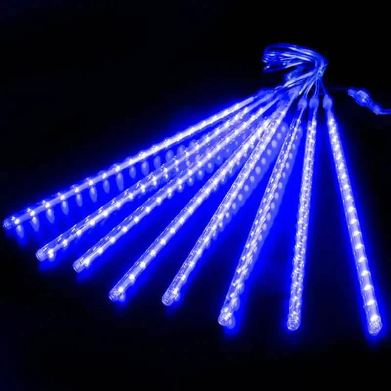 Outdoor Solar Meteor Christmas String Lights
