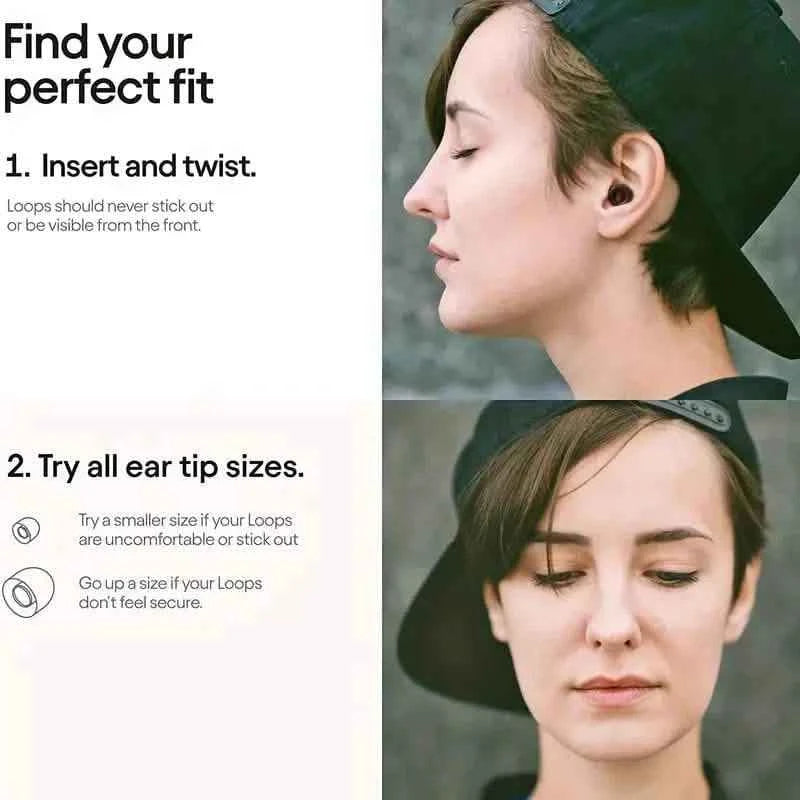 Pair of Super Soft, Reusable Silicone Ear Plugs