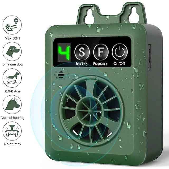 Pet Dog Ultrasonic Bark Control Device