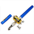 Pocket Size Fishing Rod, Small Mini Pen Shape Fishing Rod and Spinning Reel Combos Kit