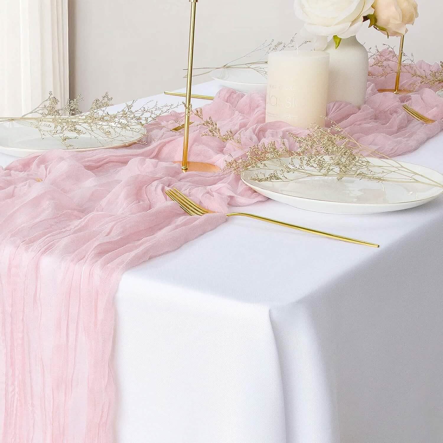 Polyester Crinkle Table Runner