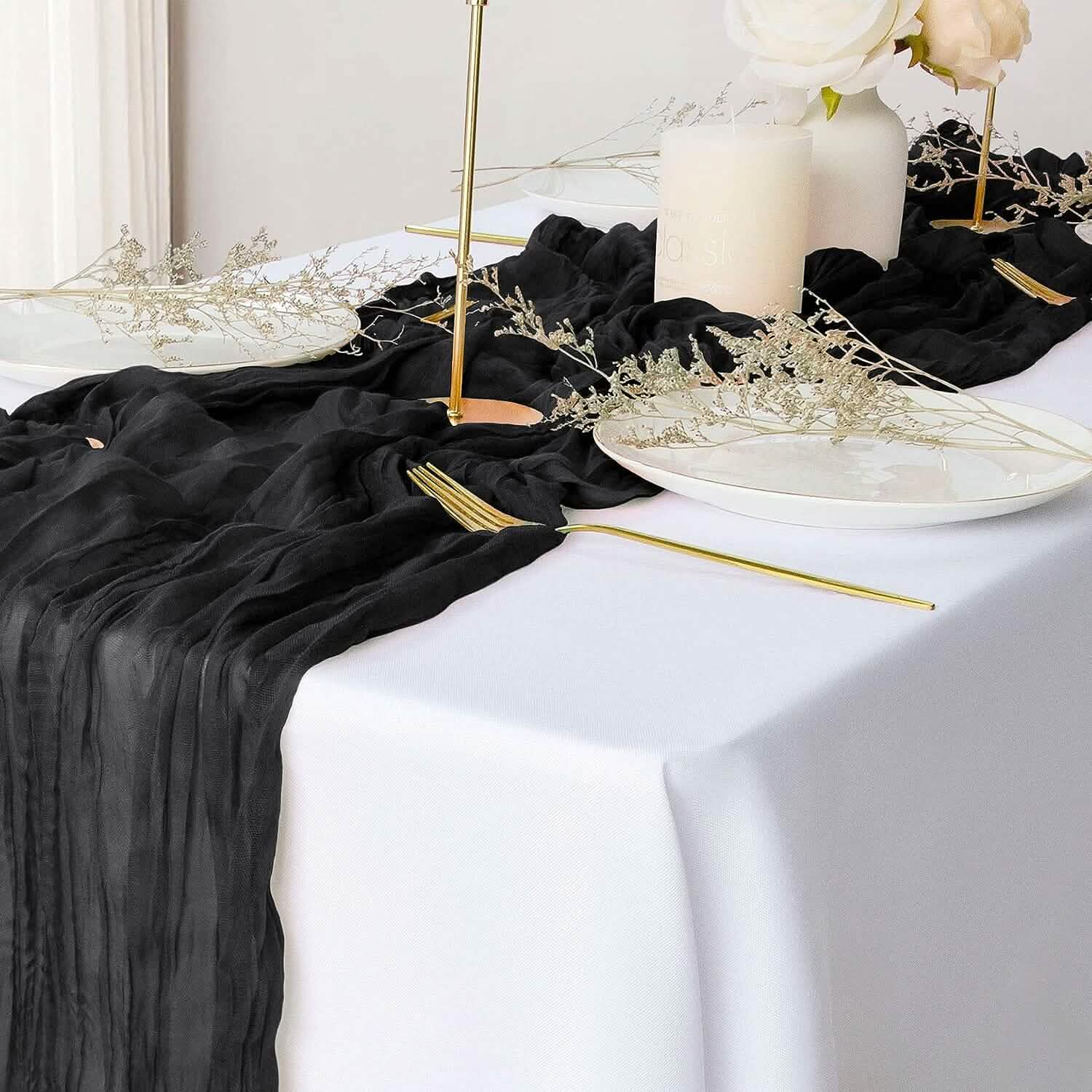 Polyester Crinkle Table Runner